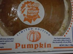 K 2 The Village Piemaker Pumpkin Pies just thaw and bake