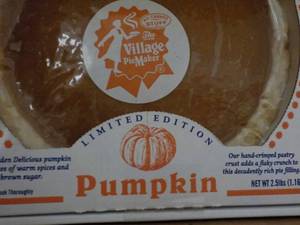 K 2 The Village Piemaker Pumpkin Pies just thaw and bake
