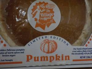 K 2 The Village Piemaker Pumpkin Pies just thaw and bake