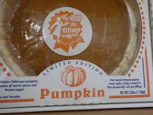 K 2 The Village Piemaker Pumpkin Pies just thaw and bake