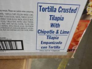D Tortilla Crusted Tilapia with Chipotle and Lime Frozen
