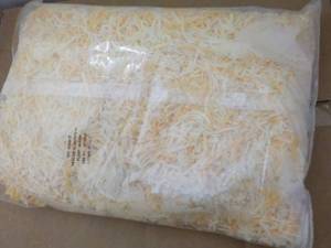 D 5 lb. Bag Shredded Cheese Frozen...