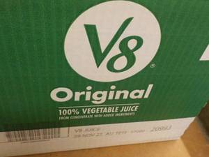 6 - 46 oz Bottles V8 Original Juice best date 112023