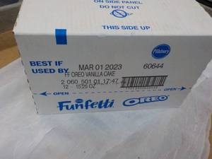 12 Funfetti Oreo Cake Mixes Best By 03012023