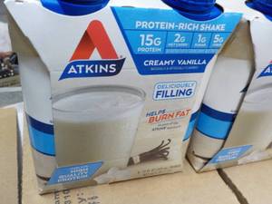 12 Atkins Creamy Vanilla Shakes best date 11112023