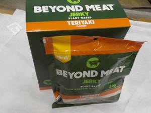 Beyond Meat Teriyaki Jerky 5 - 3 oz bags best date 042024