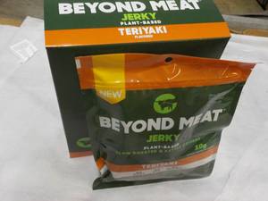 Beyond Meat Teriyaki Jerky 5 - 3 oz bags best date 042024