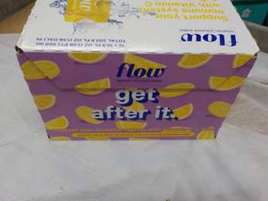 12 Pack Flow Organic Flavored Vitamin Infused Spring Water Beverage