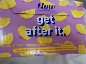 12 Pack Flow Organic Flavored Vitamin Infused Spring Water Beverage