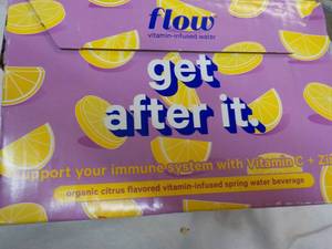 12 Pack Flow Organic Flavored Vitamin Infused Spring Water Beverage