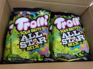 8 Trolli Sour Brite All Star Mix 6.3 oz bags- best date 12282023