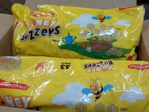 3 Malt O Meal Honey Buzzers 33 oz Bags Cereal best date 10162023