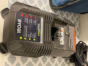 lot 125 image: Ryobi Rechargeable Drill and Flashlight with Canvas Case