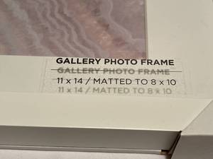 lot 110 image: Four New Gallery Photo Frames