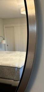 lot 41 image: Large Circular Wall Mirror