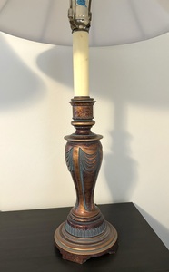 lot 130 image: Pair of Elegant Table Lamps
