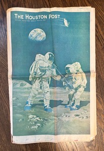 lot 148 image: Vintage First Step on the Moon Memorabilia