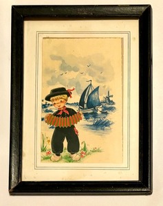 lot 174 image: Trio of Vintage Dutch Prints