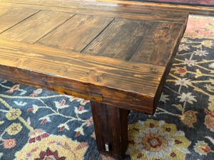 lot 56 image: Rustic Style Coffee Table