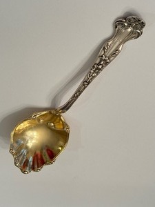 lot 205 image: Vintage Sterling Silver Spoon