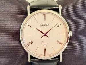 lot 35 image: Mens Seiko Premier Watch