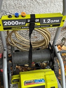 lot 226 image: Ryobi Power Washer