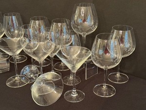 lot 215 image: Variety of Reidel Stemware