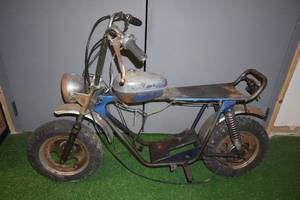 Vintage Speedway Scorpion Mini Bike Rolling Frame
