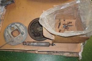 1969 Chevy Camaro OEM Right Rear Brake Parts and Shock