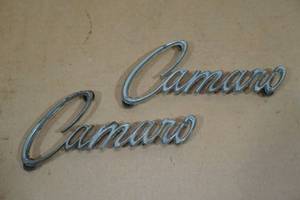 1968-69 Chevy Camaro OEM Fender Emblems