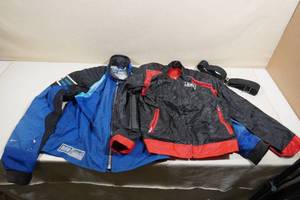 2 Motorcycle Jackets with Belt