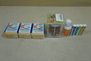 Assorted Selfcare Products -Hair Remover, Soap, Lotion, Lip Balm