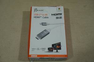 j5 Create USB-C to 4K HDMI Cable 6ft