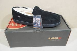 Lamo Harrison Mens Moccasins -Size 10, Black