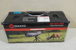 lot 19 image: Simmons Pro Sport 20-60x60 Spotting Scope
