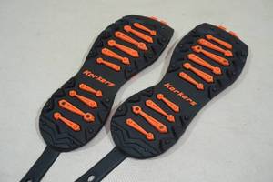 lot 81 image: Korkers SnowTrac Rubber Interchangeable Soles -Size 9.5-10