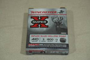 lot 123 image: 5 Winchester Super-X .410 Bore 3 HP Rifled Slugs