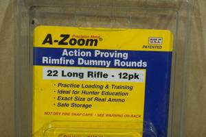 lot 89B image: A-Zoom .22 LR Action Proving Rimfire Dummy Rounds