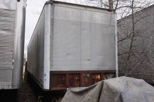 lot 7 image: 1971 Hobbs 39 Foot Semi Trailer with Contents - Household, Safe, Curved Front Cabinet