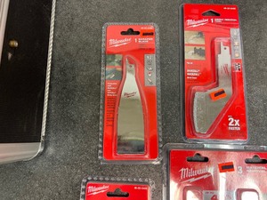LOT OF 4 MILWAUKEE MATERIAL REMOVAL ATTACHMENTS FOR SAWZALL NEW IN THE BOX
