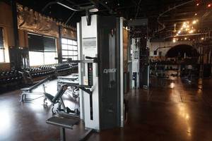 lot 9 image: Cybex Multi Station Exercise Weight Training Machine