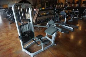 lot 11 image: Cybex Prone Leg Curl Weight Training Machine