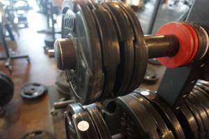 lot 165 image: 4 - Troy Urethane Olympic Grip 2.5 lb Weight Plates