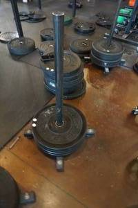 lot 172 image: Weight Plate HolderStand
