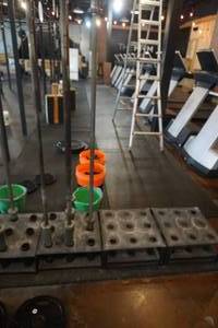 lot 320 image: Barbell Vertical Storage Rack