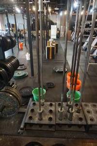 lot 321 image: Barbell Vertical Storage Rack