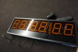 lot 15A image: Rogue Fitness Echo ClockTimer 2 Sided