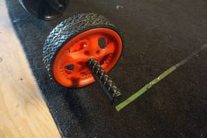 lot 474 image: Wheeled Ab Fitness Roller