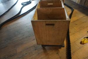 lot 520 image: Rogue Fitness Wood Weight Boxes