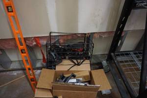lot 585 image: Large Lot of Assorted Spin Bike Parts